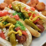 Mmm... Chicago style hot dogs